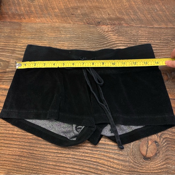 Black Hard Tail Drawstring Shorts Girls Small - EUC - Picture 5 of 5